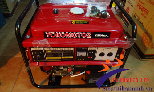 Máy phát Điện Honda Yokomotoz 6500E (Đề Nổ)